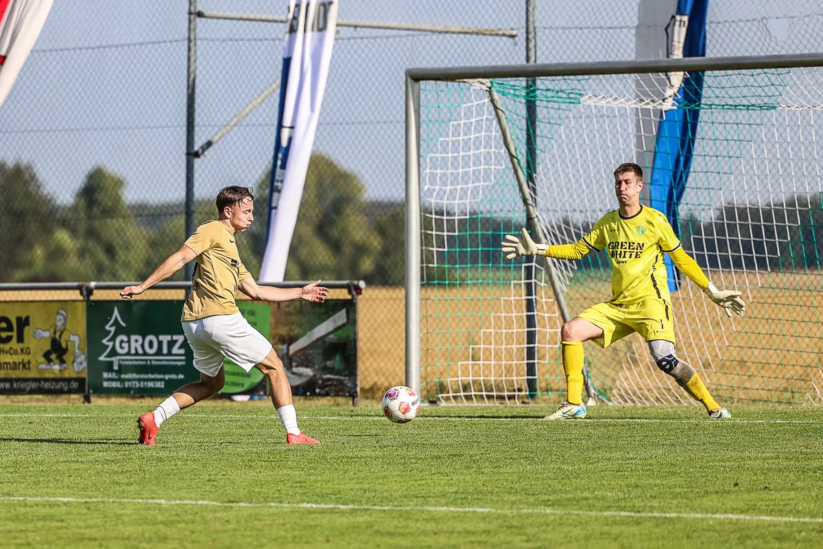 Albpokal. VfL Gerstetten - TSV Gussenstadt. Fotos: Rudi Penk