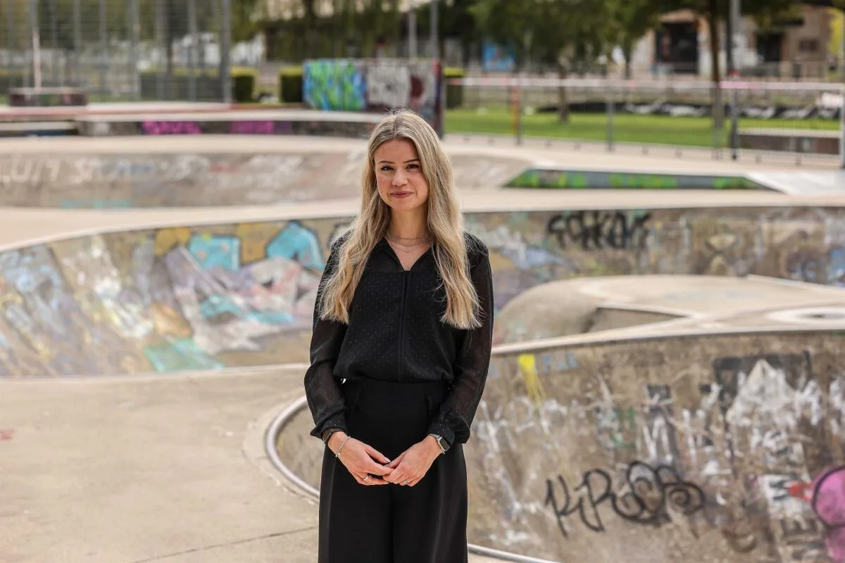 Jugendreferentin, Carolin Schmid, Zukunft, Skaten, Skate, Skatepark, Heidenheim, Carolin Schmid sucht den Dialog mit dem Jugendlichen aktuelle zur Zukunft des Skatens in Heidenheim.