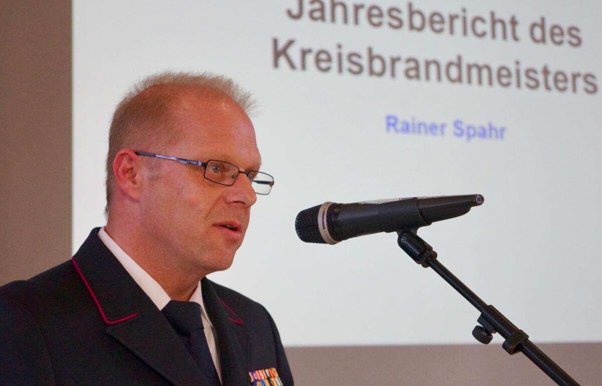 Rainer Spahr, neuer erster stellvertretender Kreisbrandmeister.