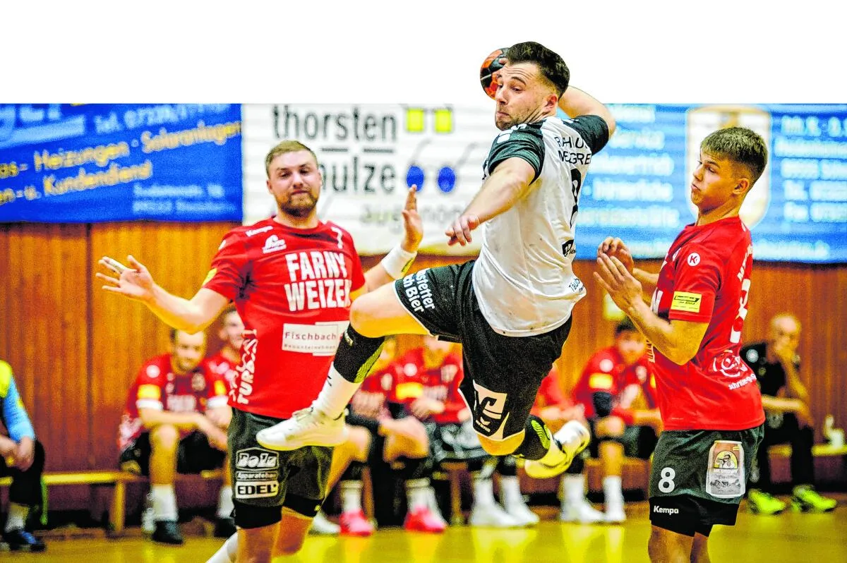 So kannte man Dennis Kaumann viele Jahre im Dress der Steinheimer Handballer.
