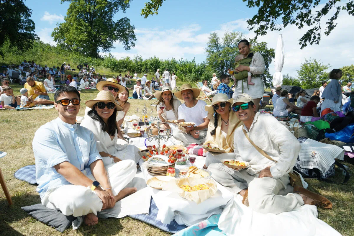 Spezialitäten aus fünf Nationen: Das lateinamerikanische Picknick beeindruckte Festspiel-Direktor Marcus Bosch.