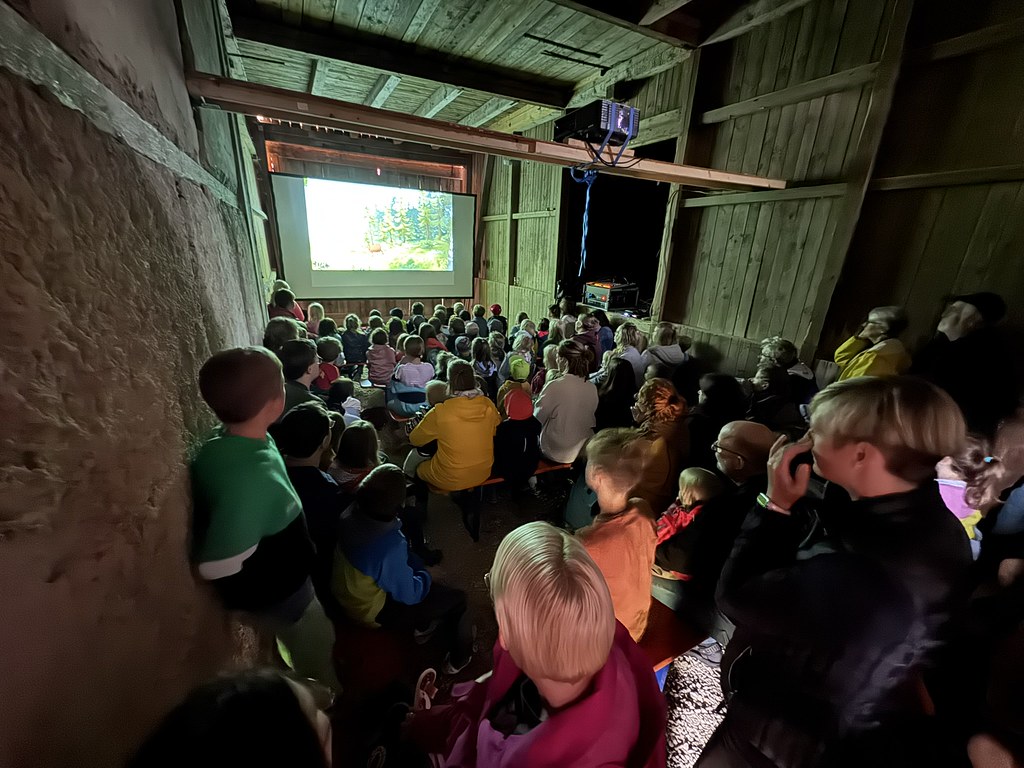 Die Scheunenbühne ist in jedem Jahr ein fester Bestandteil des Filmfestes. In diesem Jahr vermeldeten die Veranstalter einen rekordverdächtigen Andrang. 