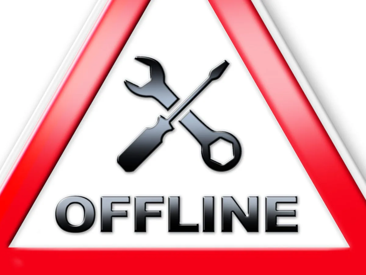 Störung Internet, Symbolfoto.